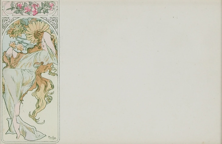 アルフォンス・ミュシャ、〈ショコラ・マッソン〉・〈ショコラ・メキシカン〉 アルフォンス・ミュシャ【ショコラ・マッソン/ショコラ