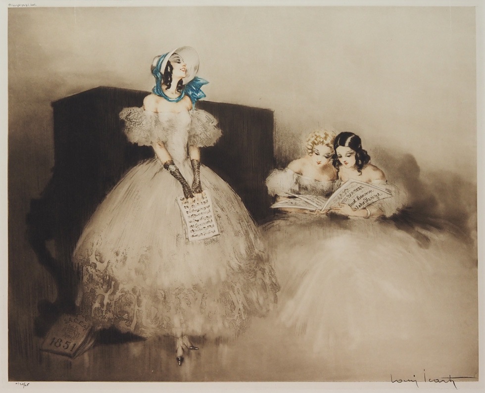 ルイ・イカール 「歌のレッスン」 | | アトリエ・ブランカ