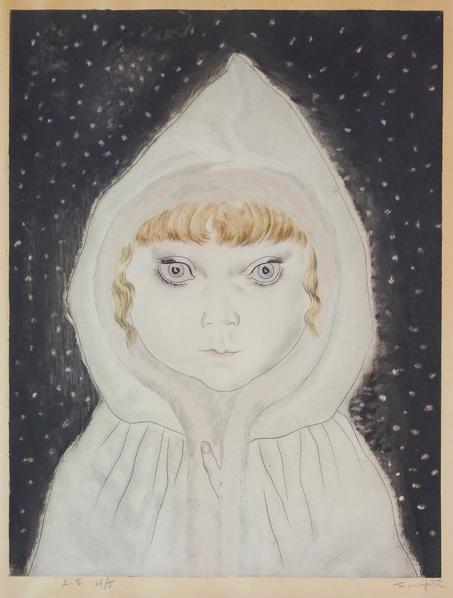 藤田嗣治 「雪ん子」 | | アトリエ・ブランカ