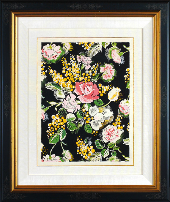 ラウル・デュフィ 「バラとミモザのある花束」 | | アトリエ・ブランカ