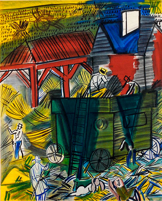 ラウル・デュフィ 「収穫」 | | アトリエ・ブランカ