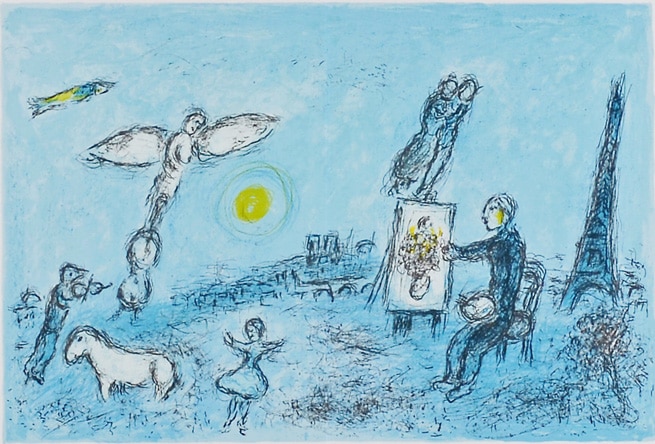 シャガール リトグラフ集 デリエール・ル・ミロワール No.246