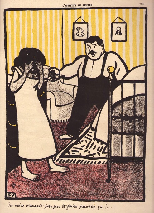 フェリックス・ヴァロットン 「罪と罰・P.766」 | | アトリエ・ブランカ