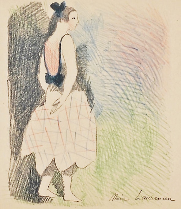 マリー・ローランサン 「涙の谷間のアリス」 | | アトリエ・ブランカ