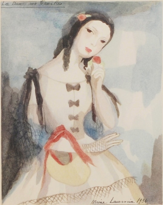 専用です。✴︎マリー・ローランサン　『椿姫』 マリー・ローランサン 「椿姫・10（P.146）」 | | アトリエ・ブランカ