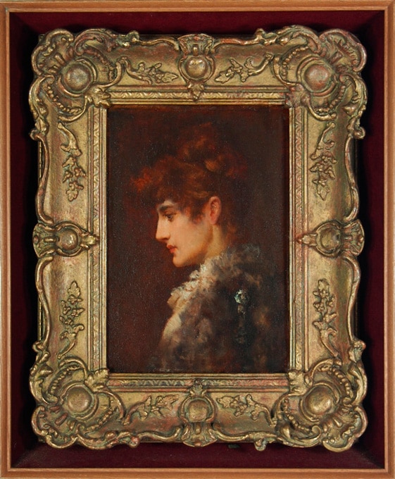 絵画作品「横顔シリーズ“RM”」 ウィリアム・ブレイクスピア 「婦人の横顔」 | | アトリエ・ブランカ