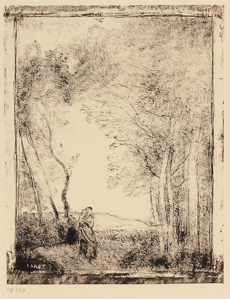 J=B・カミーユ・コロー 「森の入口に立つ若い母親」 | | アトリエ