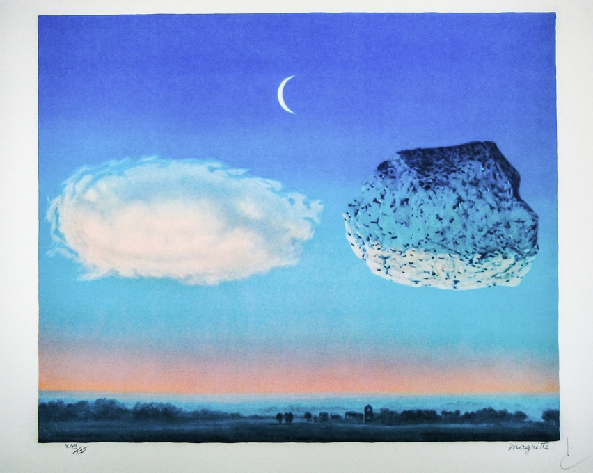 マグリット　肉筆手描きの油絵模写画　アルゴンヌの戦い ルネ・マグリット 「アルゴンの戦い (1959)」 | | アトリエ・ブランカ