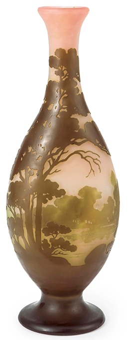 高さ30㎝【希少】エミールガレ風　レプリカ　水差し　花瓶 高さ30㎝【希少】エミールガレ風 レプリカ 水差し 花瓶 - メルカリ