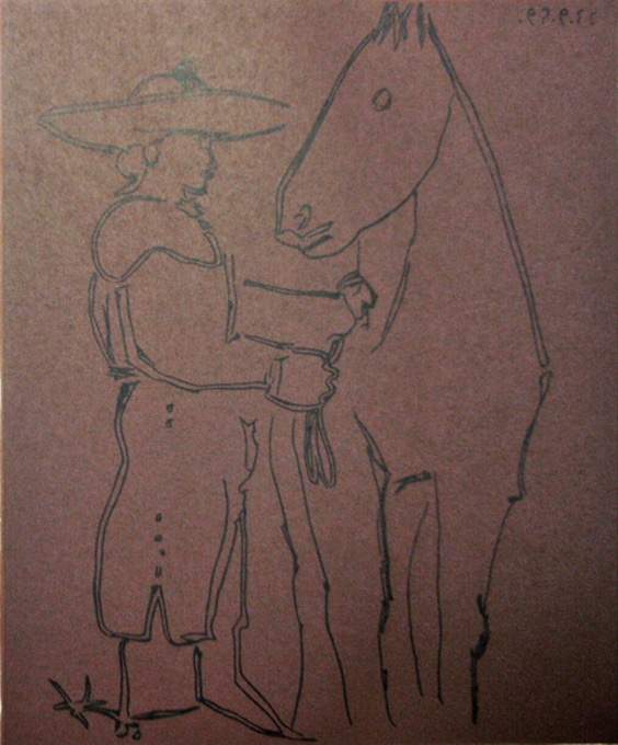 パブロ・ピカソ 「ピカドールと馬（No.9）」 | | アトリエ・ブランカ