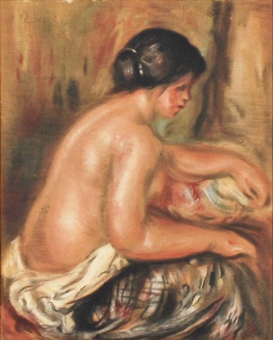 オーギュスト・ルノワールRenoir オリジナルリトグラフ『横たわる裸婦』 オーギュスト・ルノワールRenoir オリジナルリトグラフ『横たわる裸婦』