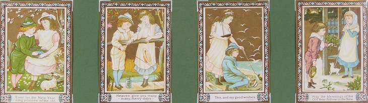 アンティークプリント 1885年 ケイトグリーナウェイ 　80M368 アンティークプリント 1885年 ケイトグリーナウェイ 80M368 1885年