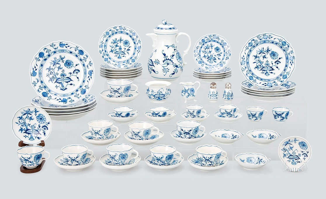 マイセン 「ブルーオニオン カップ＆ソーサートリオ」 | | アトリエ