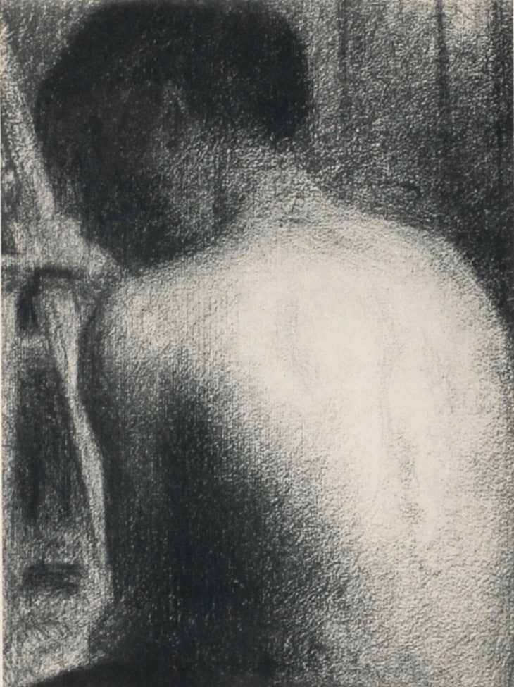 スーラの素描 Seurat Dessin