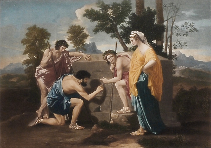 ニコラ・プッサン 「アルカディアの牧人たち」 | | アトリエ・ブランカ