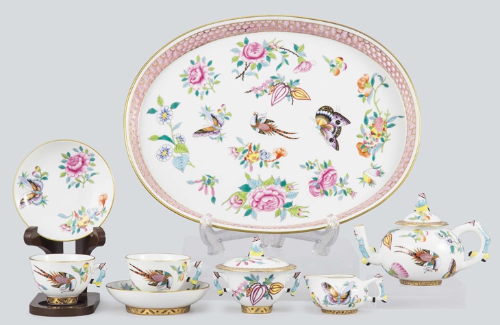 ヘレンド 「シノワズリティーセット」 | | アトリエ・ブランカ