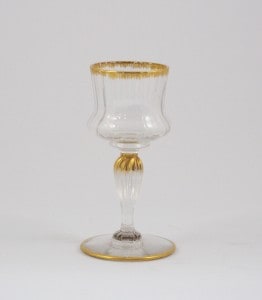 ドーム兄弟 「金彩ワイングラス（金属ステム）」 | | アトリエ・ブランカ