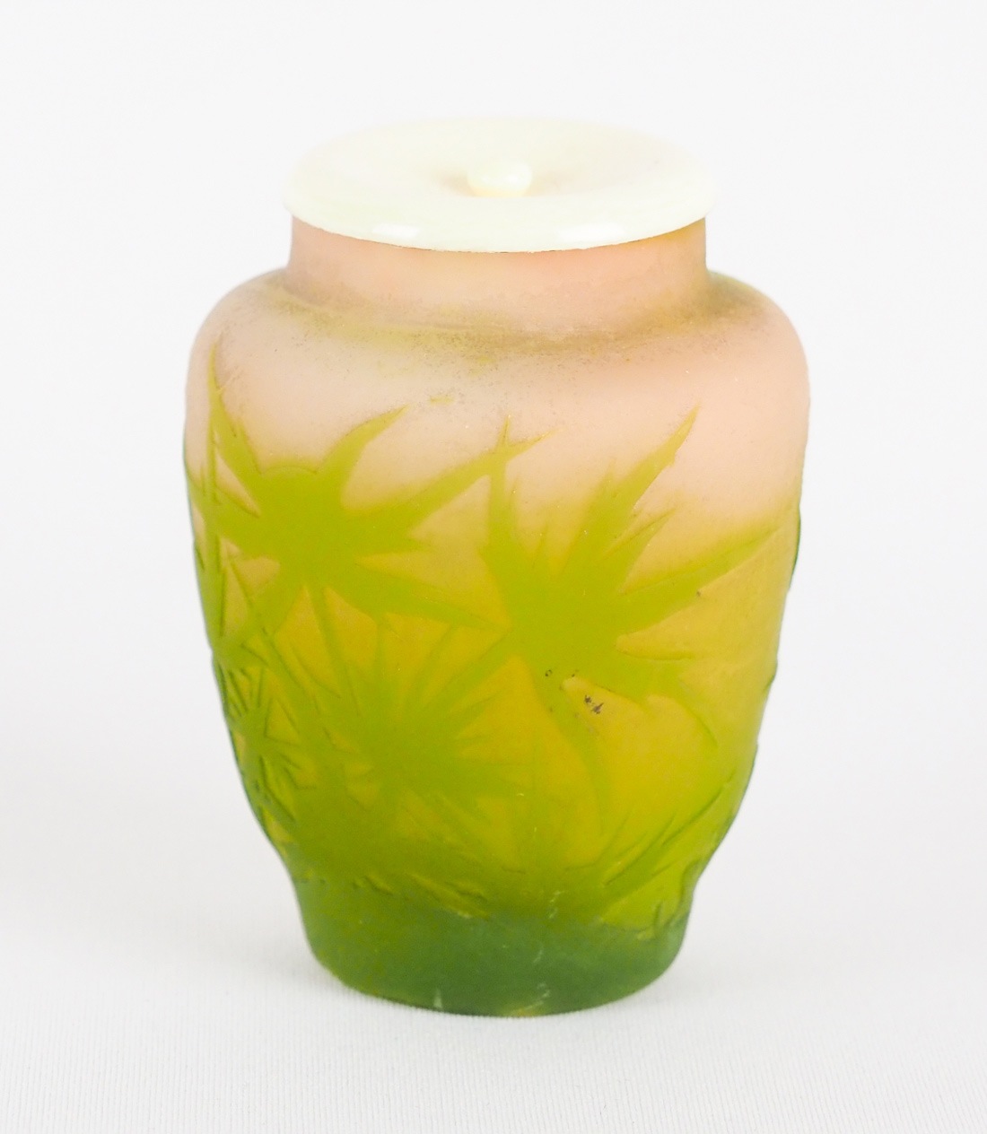 エミール・ガレ 「薊文花瓶（茶入）」 | | アトリエ・ブランカ