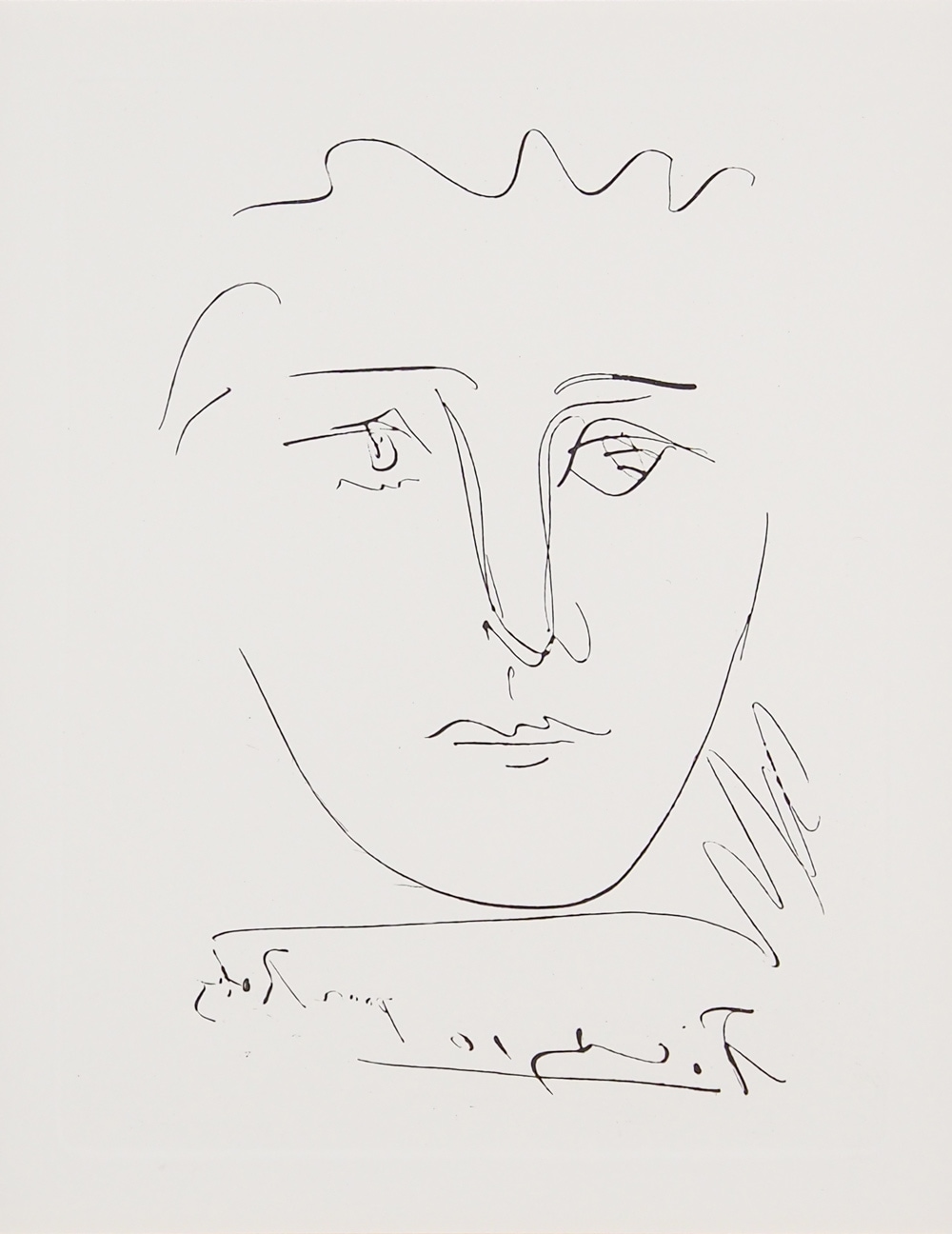 パブロ ピカソ 平和のダンスの皿 リモージュ1961年世界平和の皿 サイン入り