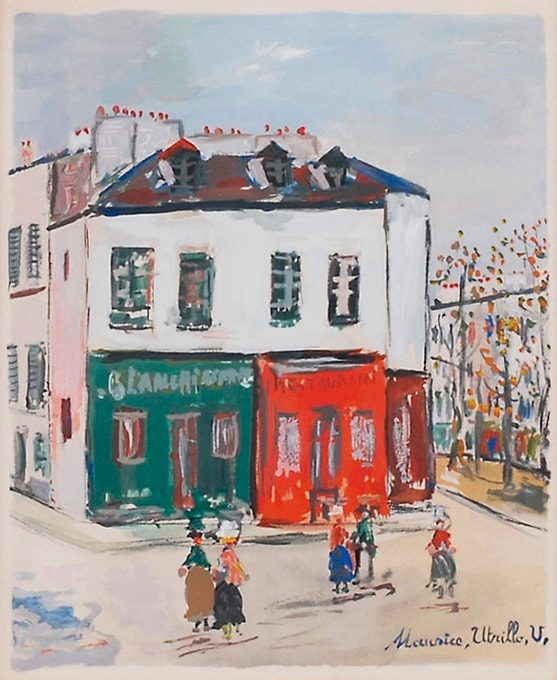 モーリス・ユトリロ 「バスティーユの洗濯屋」 | | アトリエ・ブランカ