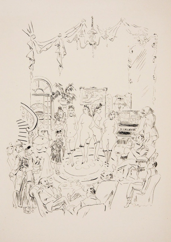 藤田嗣治 「娼婦の館」 | | アトリエ・ブランカ