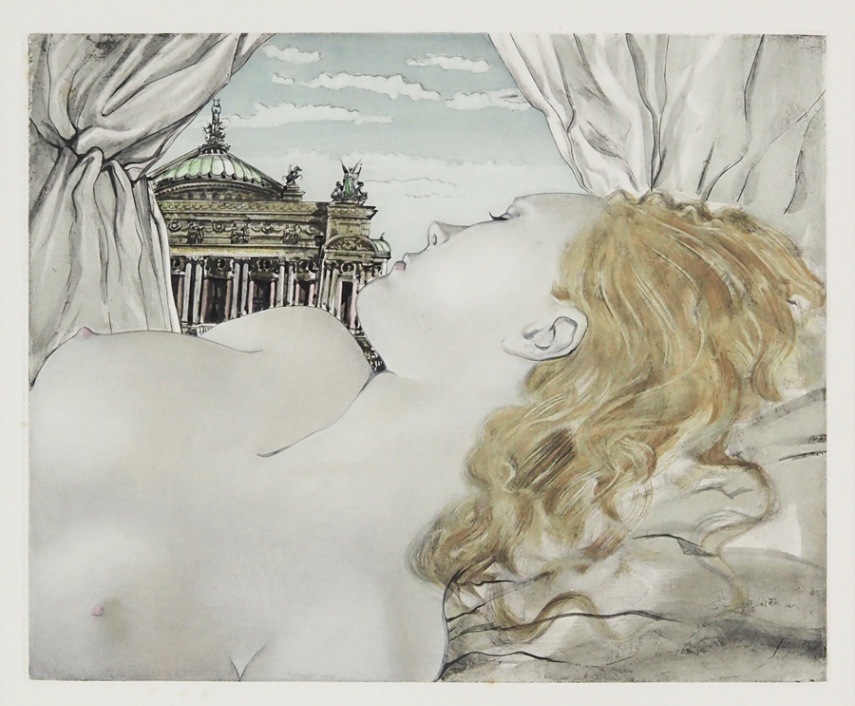 藤田嗣治 「オペラ座の夢」 | | アトリエ・ブランカ