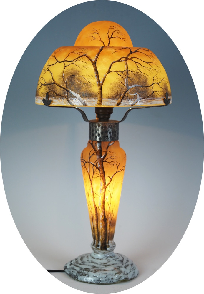 ドーム兄弟 「冬景色文ランプ」 | | アトリエ・ブランカ