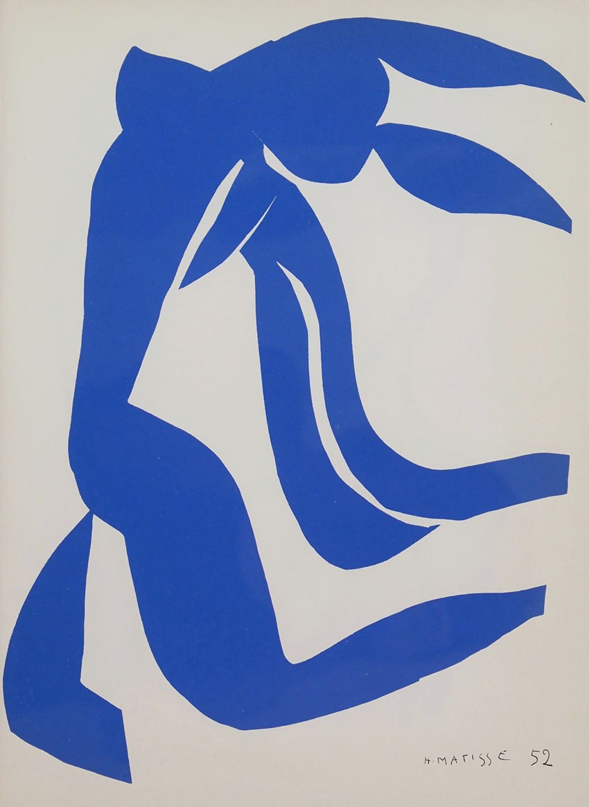 ジュール・フランドラン　「女の髪」(黒髪)　リトグラフ　1898年作　象徴主義 ジュール・フランドラン 「女の髪」(黒髪) リトグラフ 1898年作 象徴