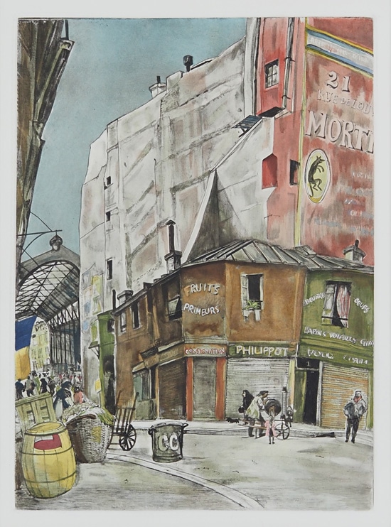 都市「絵画」 藤田嗣治 「コルネイユ市場」 | | アトリエ・ブランカ