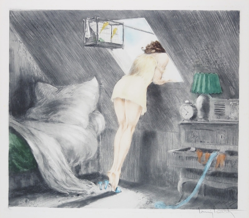 ルイ・イカール 「屋根裏I」 | | アトリエ・ブランカ