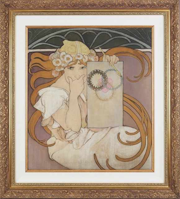 アルフォンス・ミュシャ 「サロン・デ・サン」 | | アトリエ