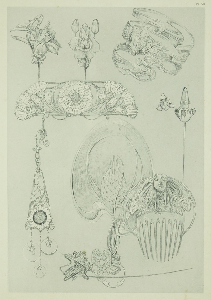 アルフォンス・ミュシャ 「装飾資料集・PL.50」 | | アトリエ・ブランカ アルフォンス・ミュシャ 「装飾資料集・PL.50」 | | アトリエ・ブランカ