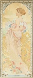 アルフォンス・ミュシャ 「夏」 | | アトリエ・ブランカ