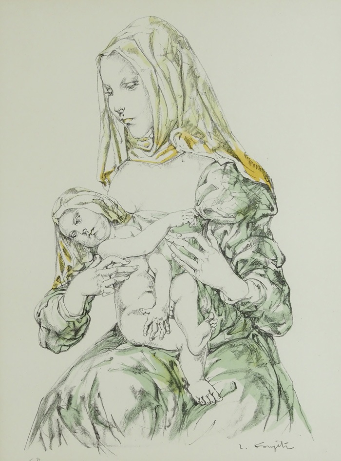 藤田嗣治 「母子像」 | | アトリエ・ブランカ