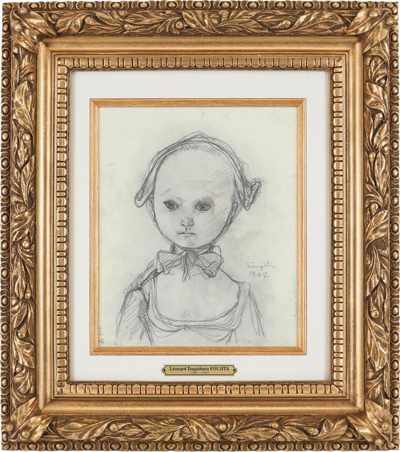 藤田嗣治「ボネを被った少女」 | | アトリエ・ブランカ