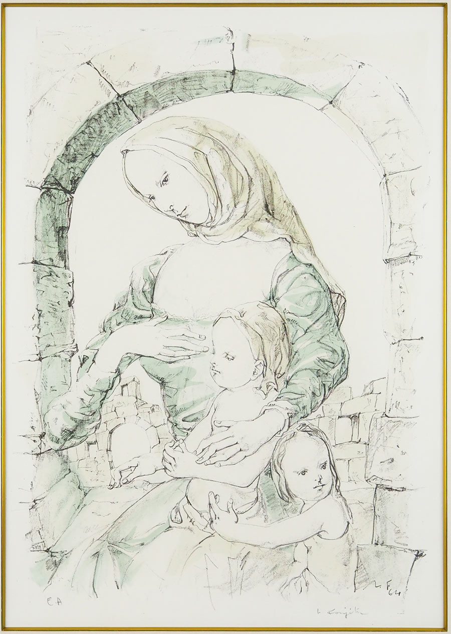 藤田嗣治「ヴェールの母子像」 | | アトリエ・ブランカ