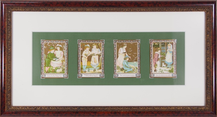 ケイト・グリーナウェイ 「四季のカード・4枚組」 | | アトリエ・ブランカ