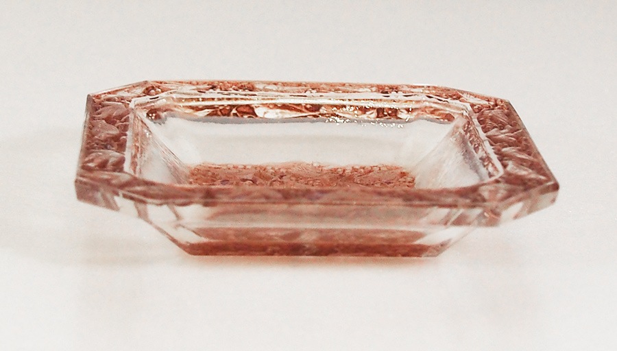 ルネ・ラリック 「小皿：ANNA （赤）」 | | アトリエ・ブランカ