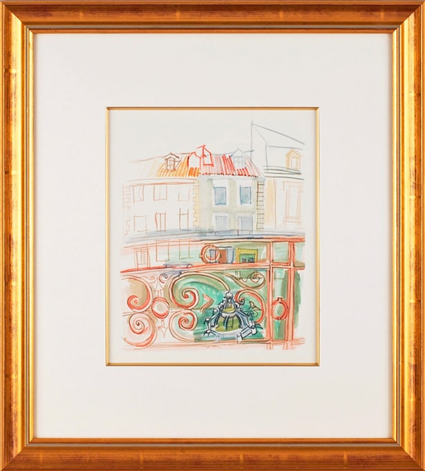 ラウル・デュフィ 「アスペのデュフィの家の窓」 | | アトリエ・ブランカ