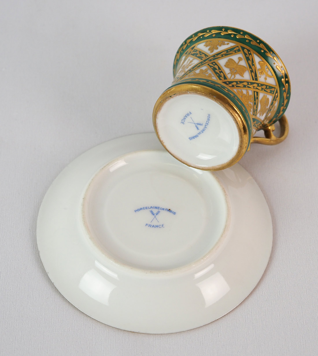 【美品】ポーセリン・ド・パリ　Porcelaine de Paris 角皿5枚 美品】ポーセリン・ド・パリ Porcelaine de Paris 角皿5枚 美品