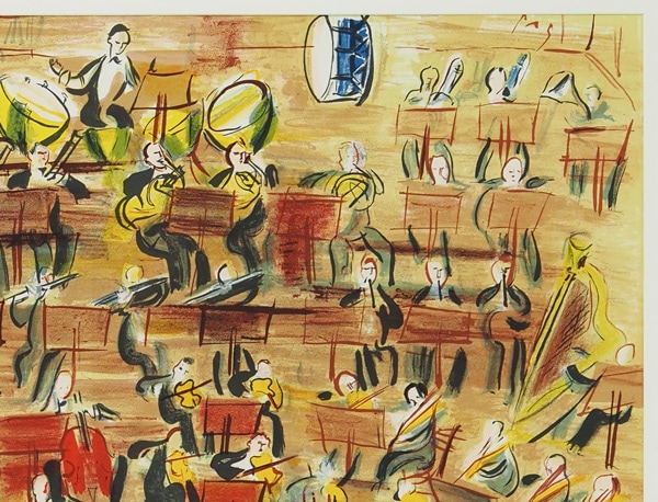Raoul Dufy、ラウル・デュフィ【L'Orchestre】海外レゾネ - 絵画