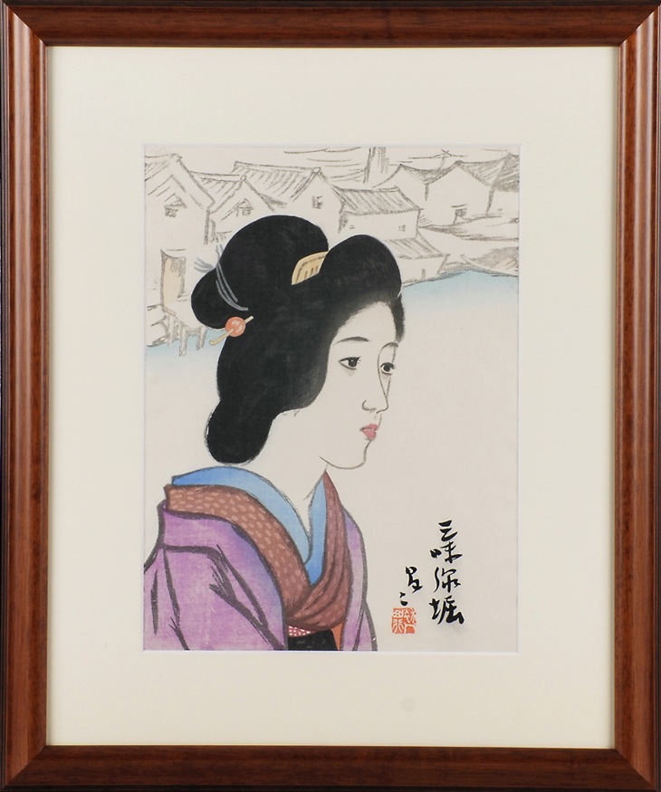 竹久夢二 「三味線堀」 | | アトリエ・ブランカ