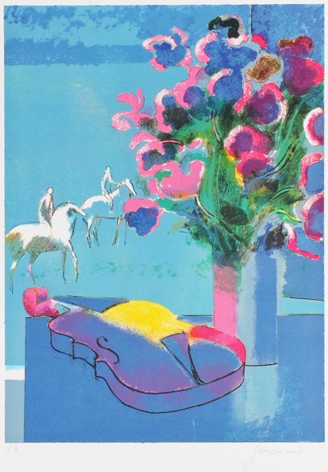 ポール・ギヤマン 「白い馬の見える窓辺」 | | アトリエ・ブランカ