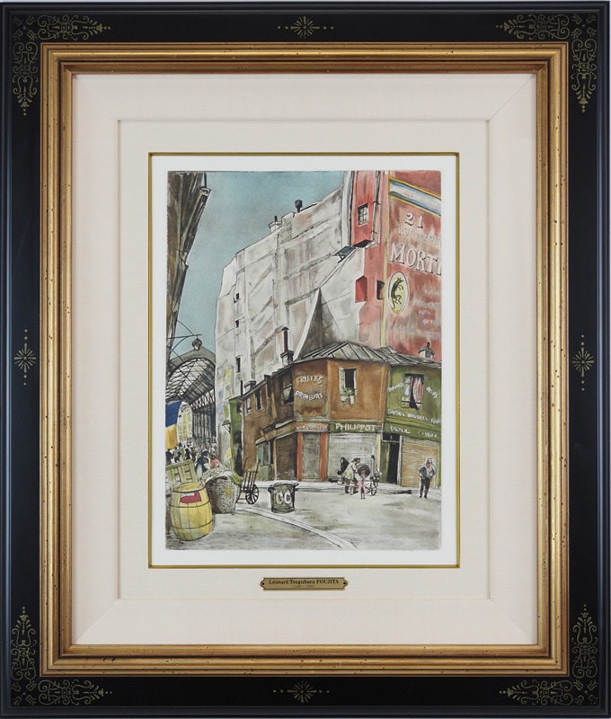 藤田嗣治 「コルネイユ市場」 | | アトリエ・ブランカ