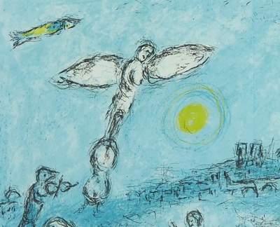 マルク・シャガール 「画家とその二重像」 | | アトリエ・ブランカ