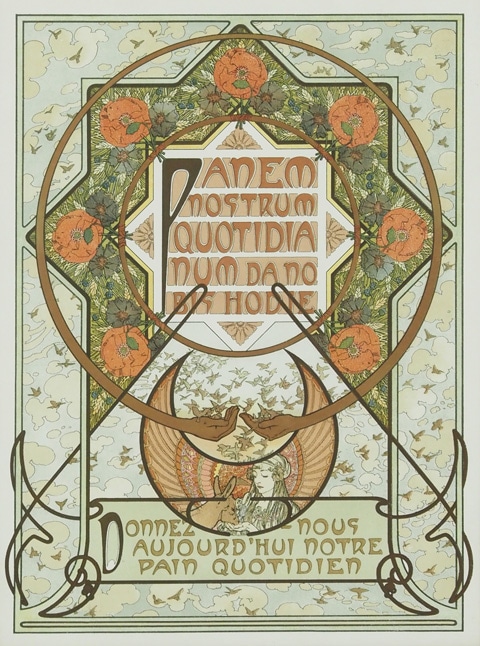 アルフォンス・ミュシャ 「主の祈り・装飾祈祷文・V」 | | アトリエ