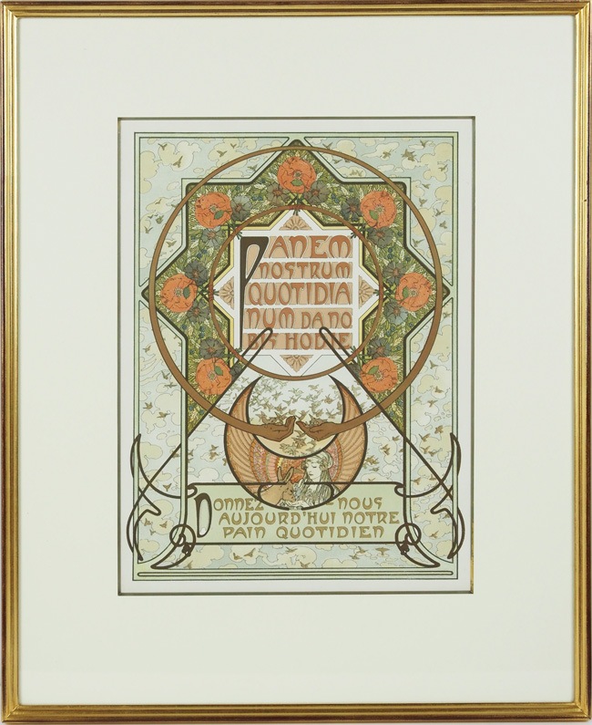 アルフォンス・ミュシャ 「主の祈り・装飾祈祷文・V」 | | アトリエ