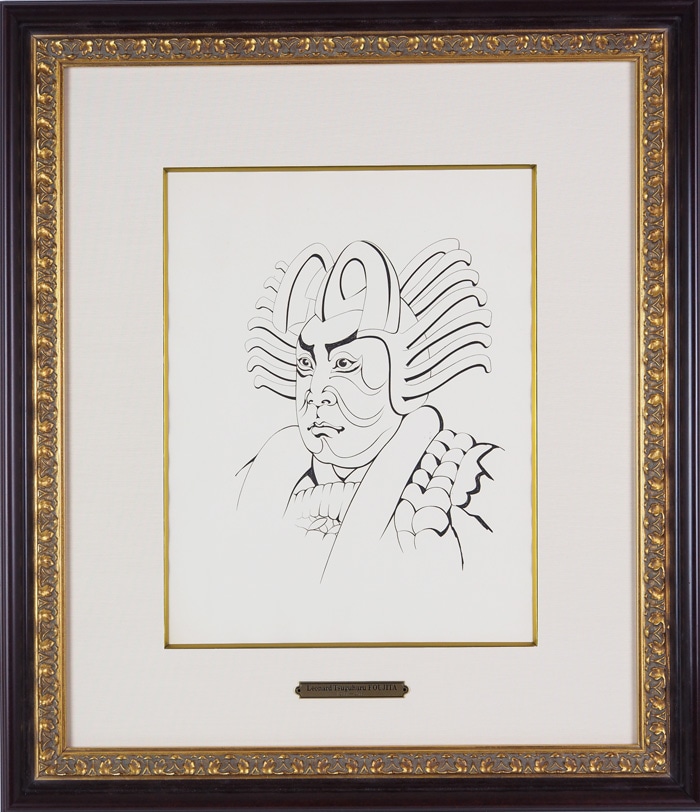 藤田嗣治 「歌舞伎役者」 | | アトリエ・ブランカ