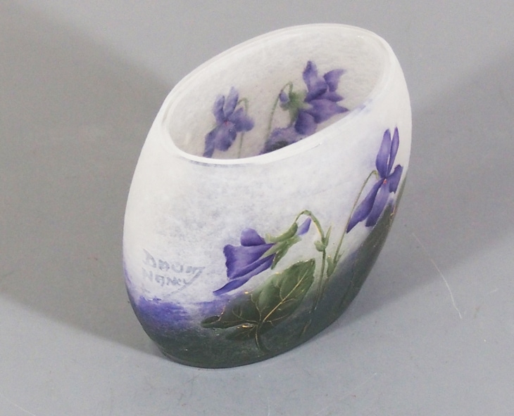 ドーム兄弟 「スミレ文花器」 | | アトリエ・ブランカ