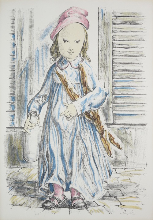 藤田嗣治 「朝 / 小さな主婦」 | | アトリエ・ブランカ